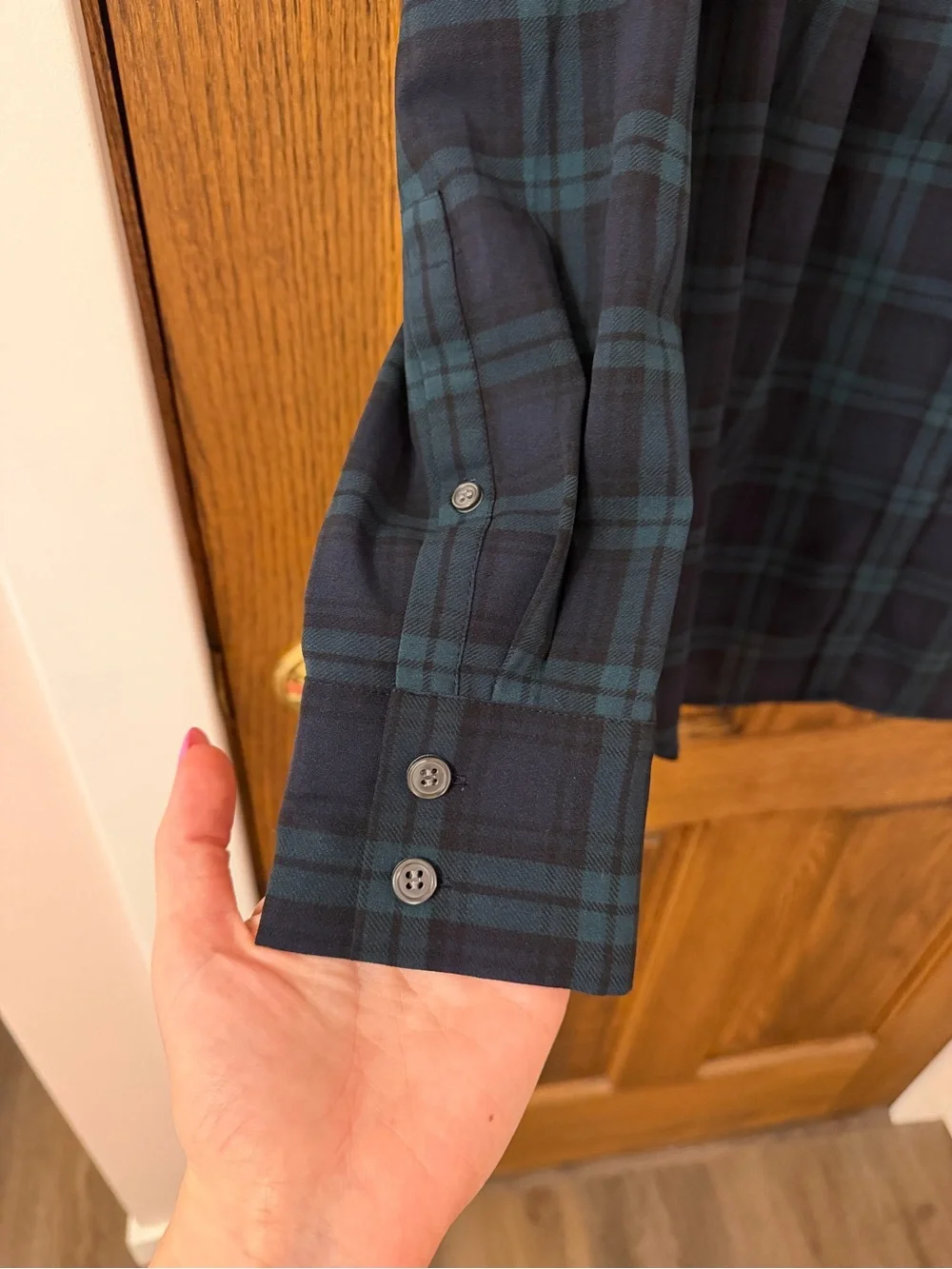 J. Crew lightweight plaid